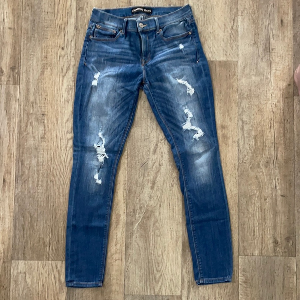 Express Jean Leggings Mid Rise Women’s Size 8R